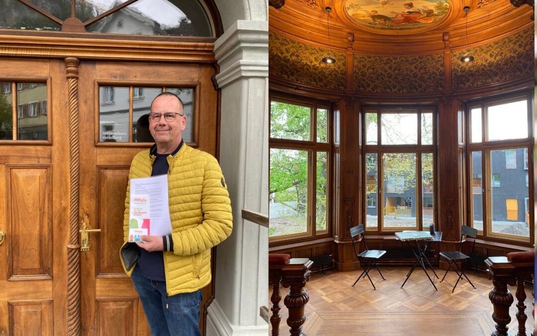 miralle beim Kulturfestival „emsiana“ im Literaturhaus Vorarlberg