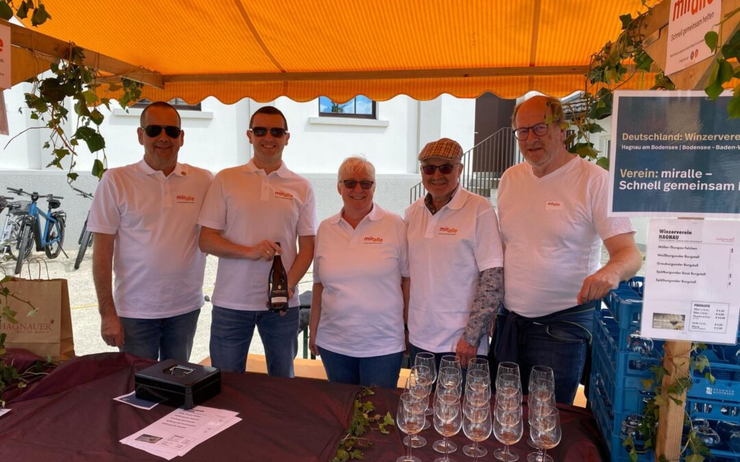 Gelungener Auftritt von Miralle beim Winzerfest in Lauterach
