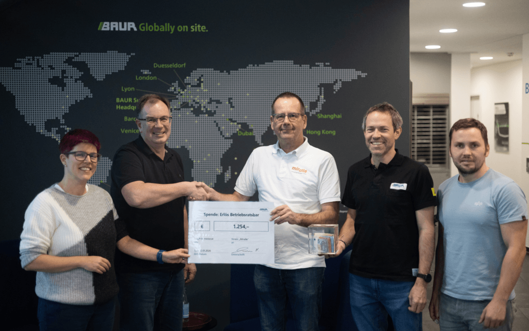 Firma BAUR spendet erneut für Miralle
